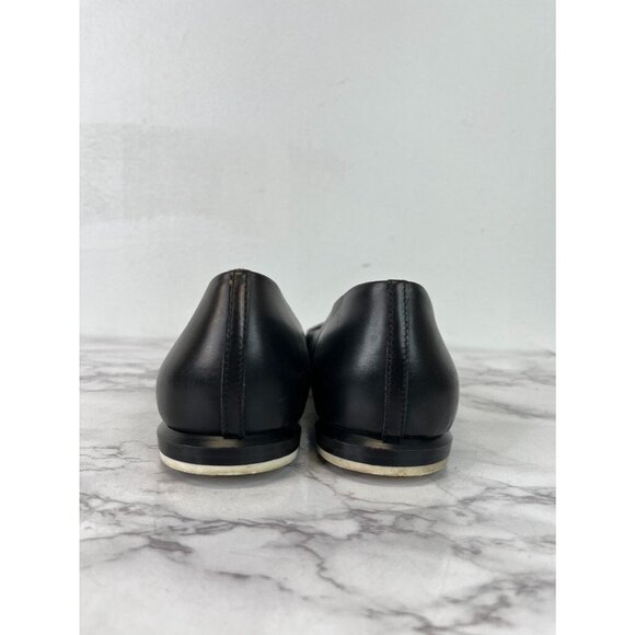 Everlane Women's Black The Modern Point Italian Leather Shoes SZ 9.5 - Picture 5 of 8